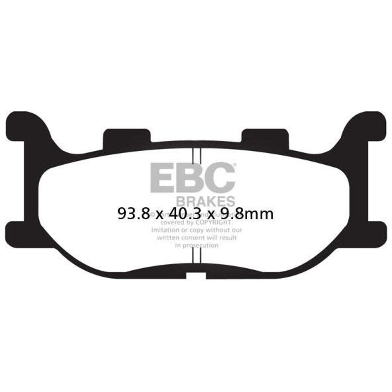 EBC EBC brake pad FA199 HH sinter