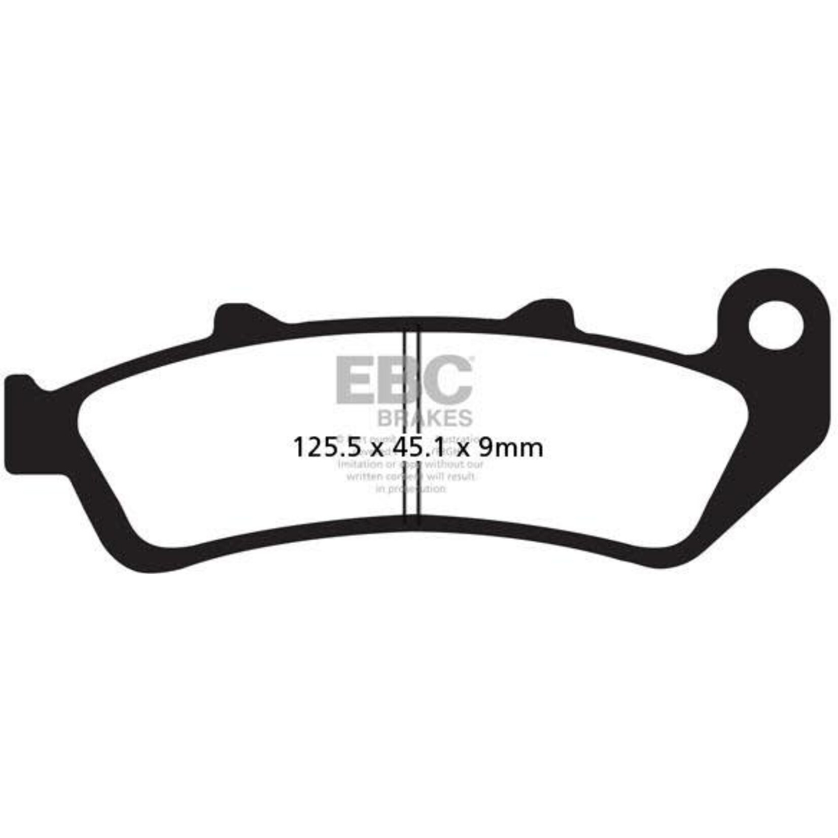 EBC EBC brake pad FA189 HH sinter [MF185]