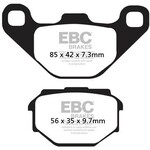 EBC EBC brake pad FA173 KEVLAR