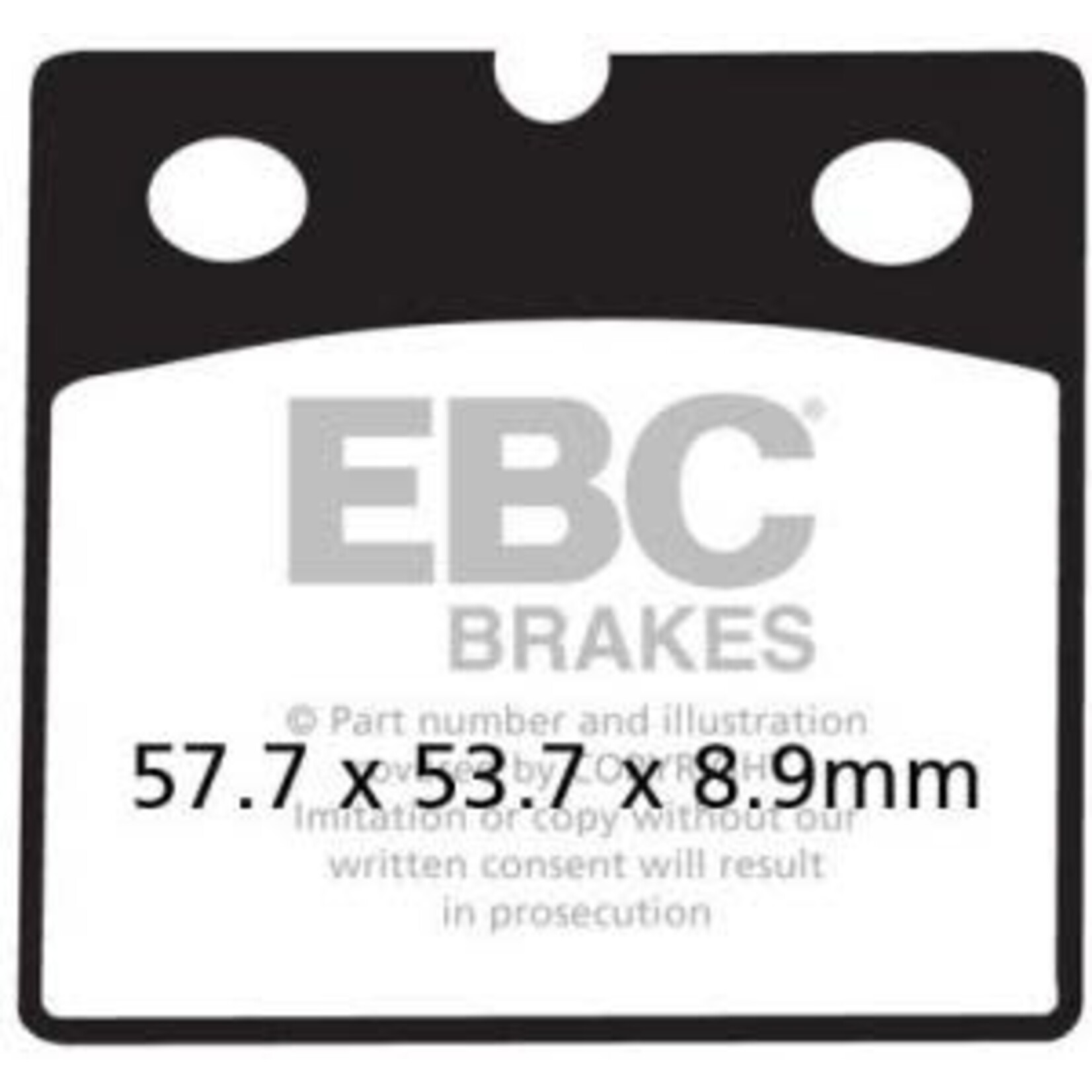 EBC EBC brake pad FA171 KEVLAR [MF6]