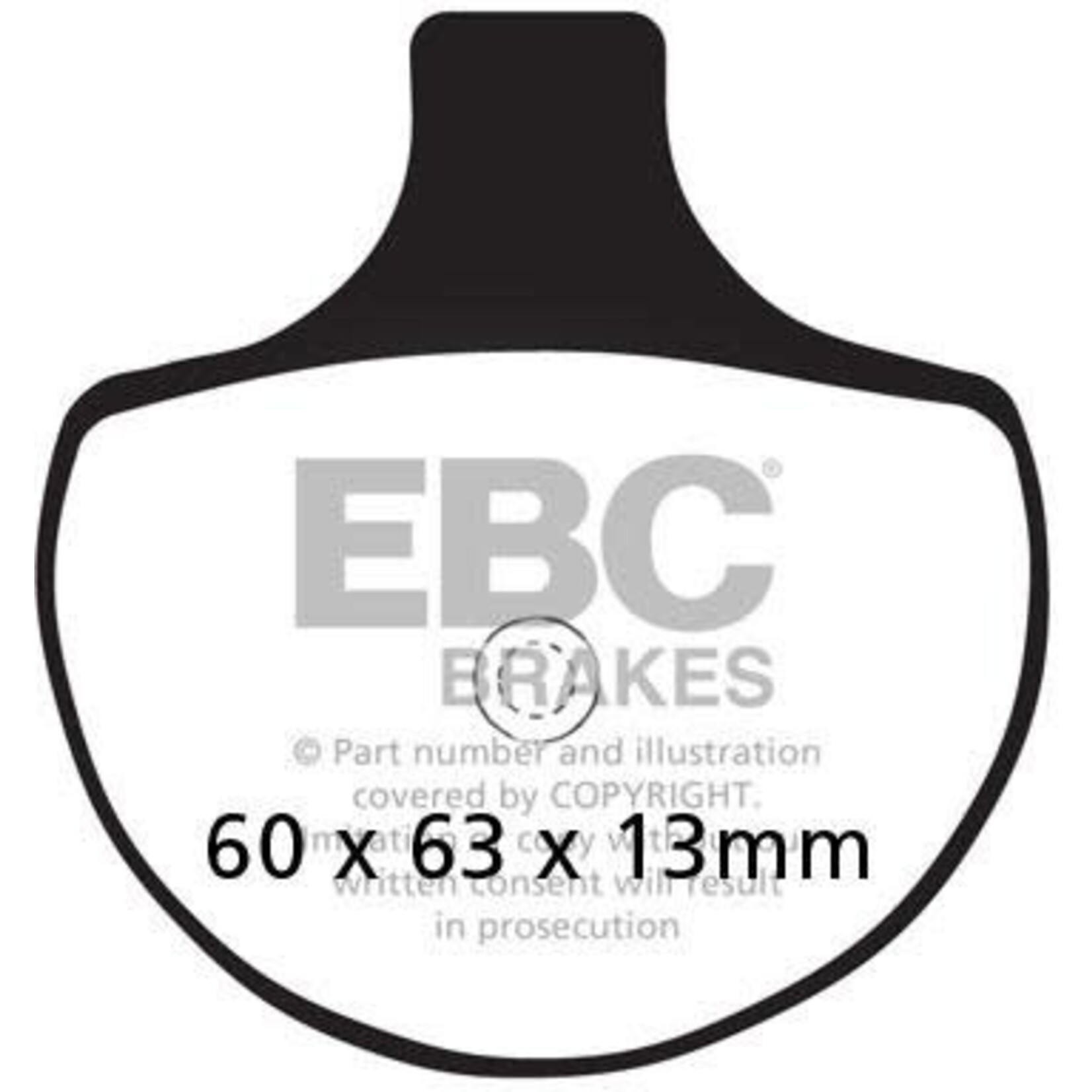 EBC EBC brake pad FA094 KEVLAR