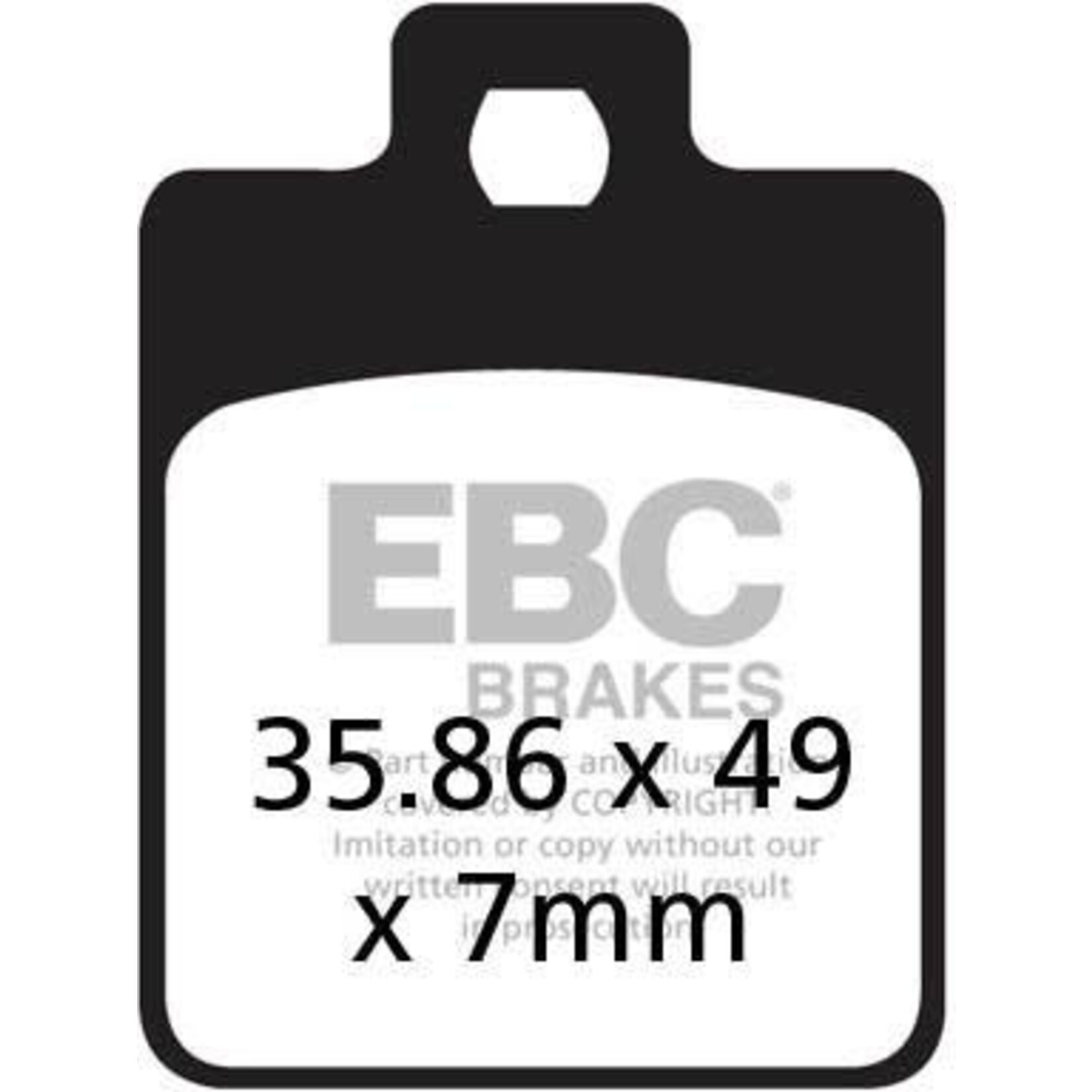EBC EBC brake pad FA260 HH [ME368]