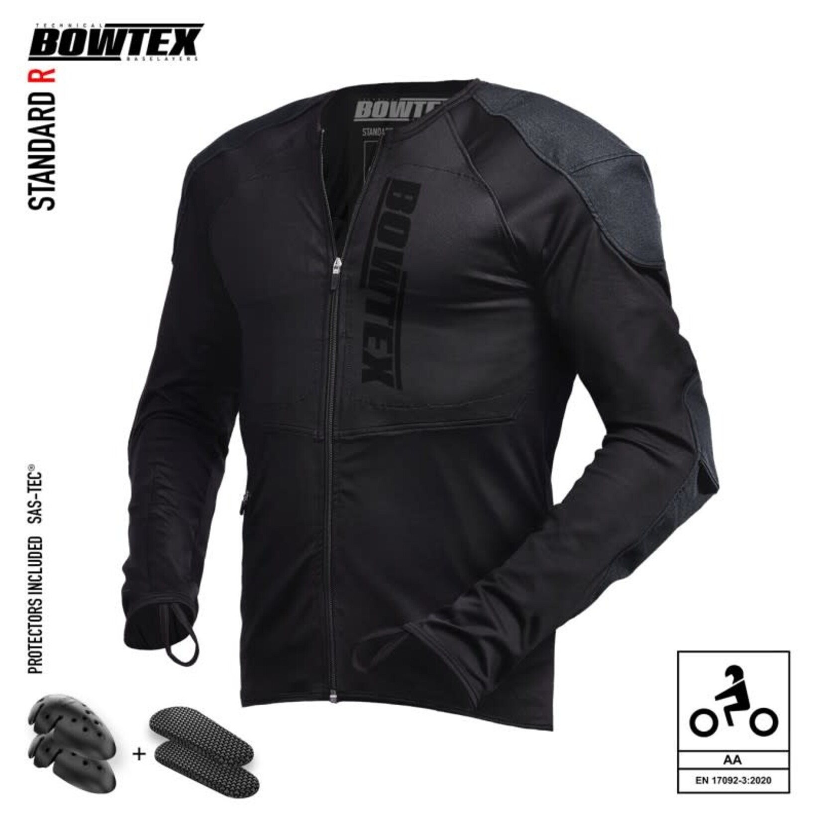Bowtex Bowtex jacket standard R CE level AA black