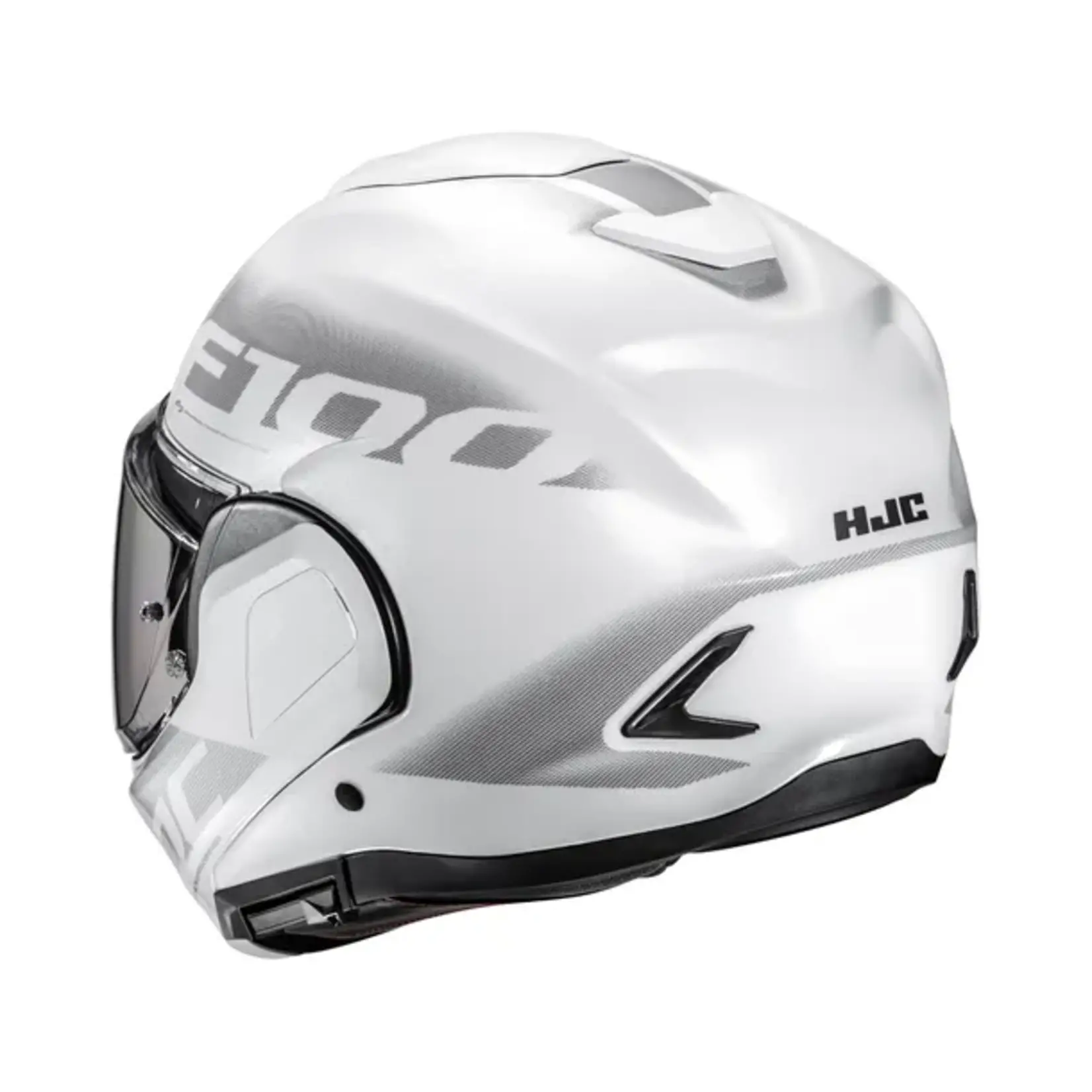 HJC HJC helmet F100 Hetal White/Gray