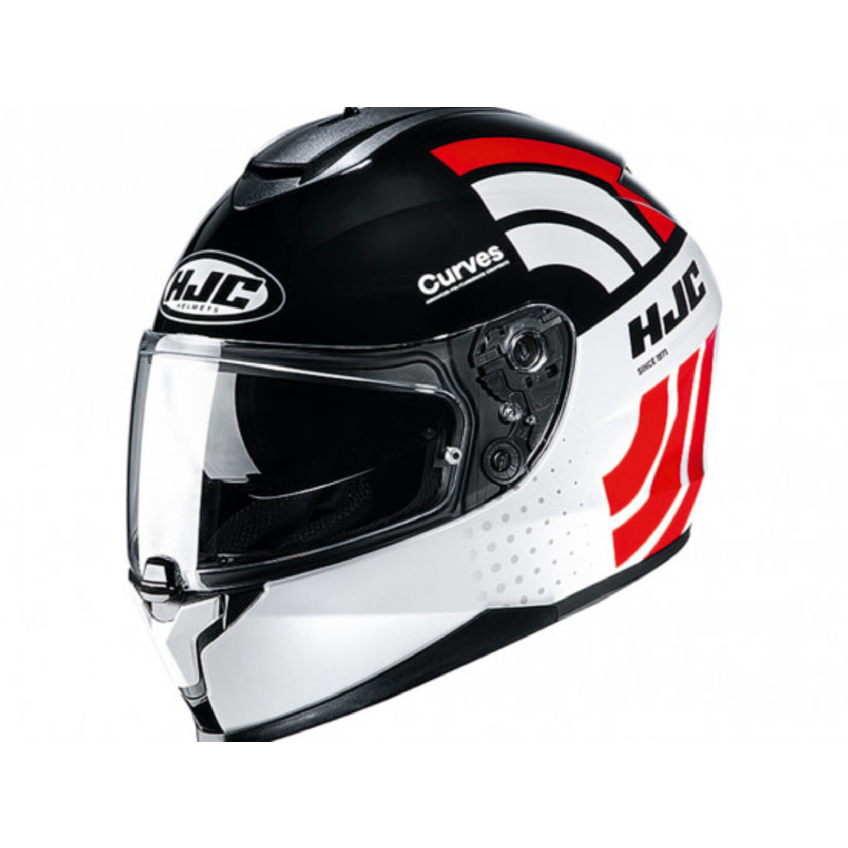 HJC HJC c70 curves black/white/red XL