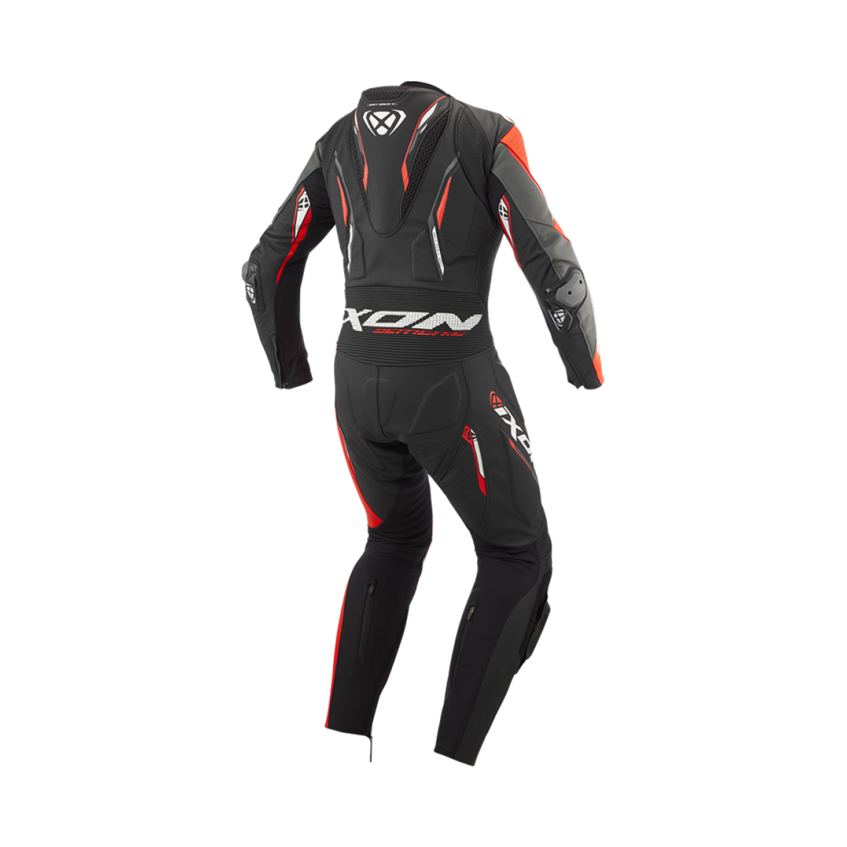 Ixon Ixon combi leather 1pc demonio black/red/white