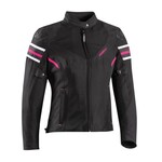 Ixon Ixon jacket textile ladies ilana evo black/fushia