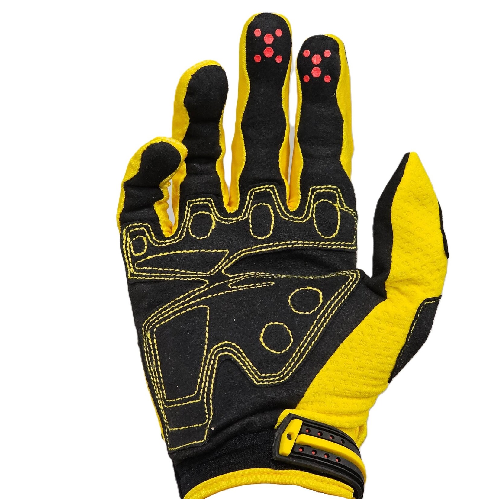 No Fear No Fear mx glove beta yellow/red