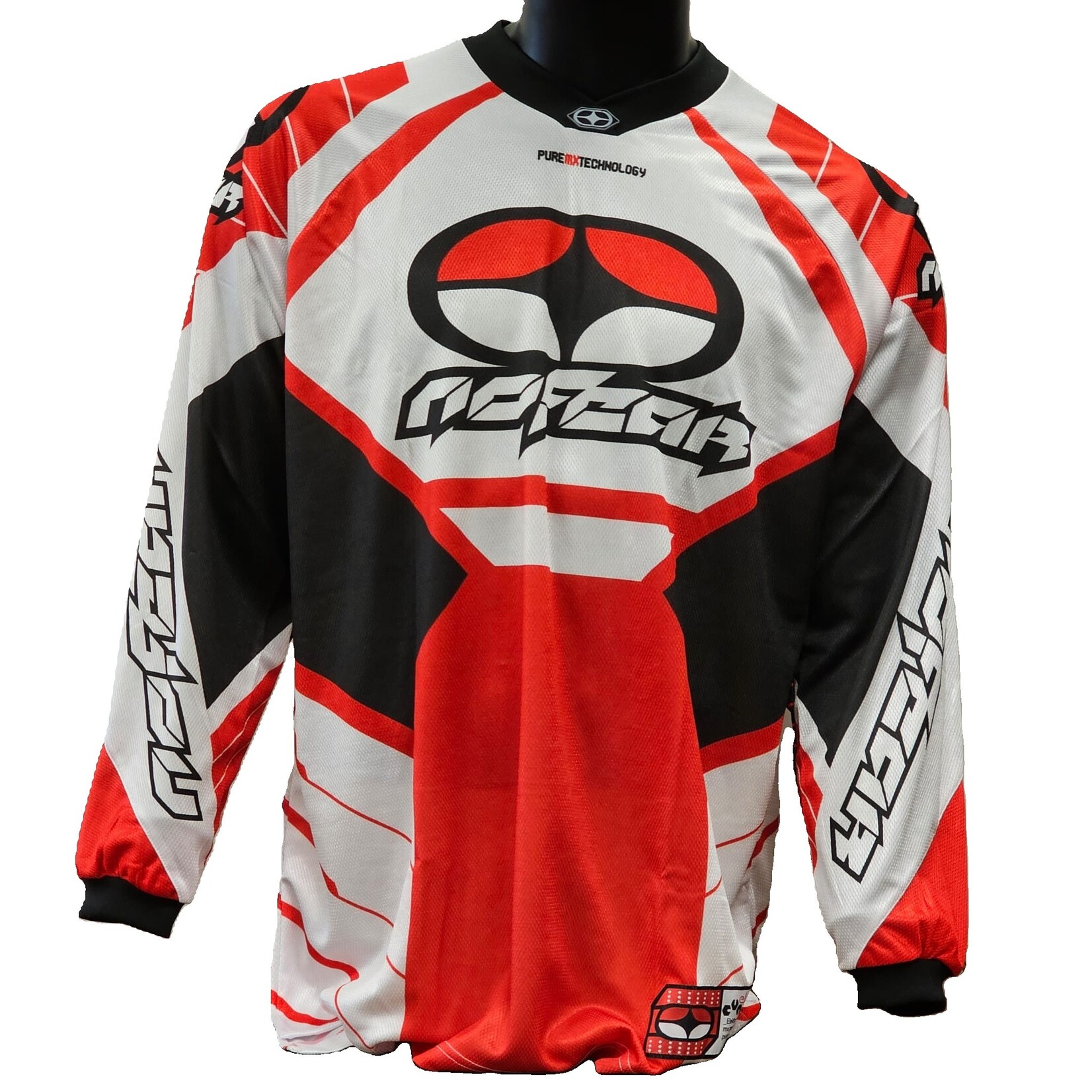 No Fear NO FEAR mx jersey elektron red/white