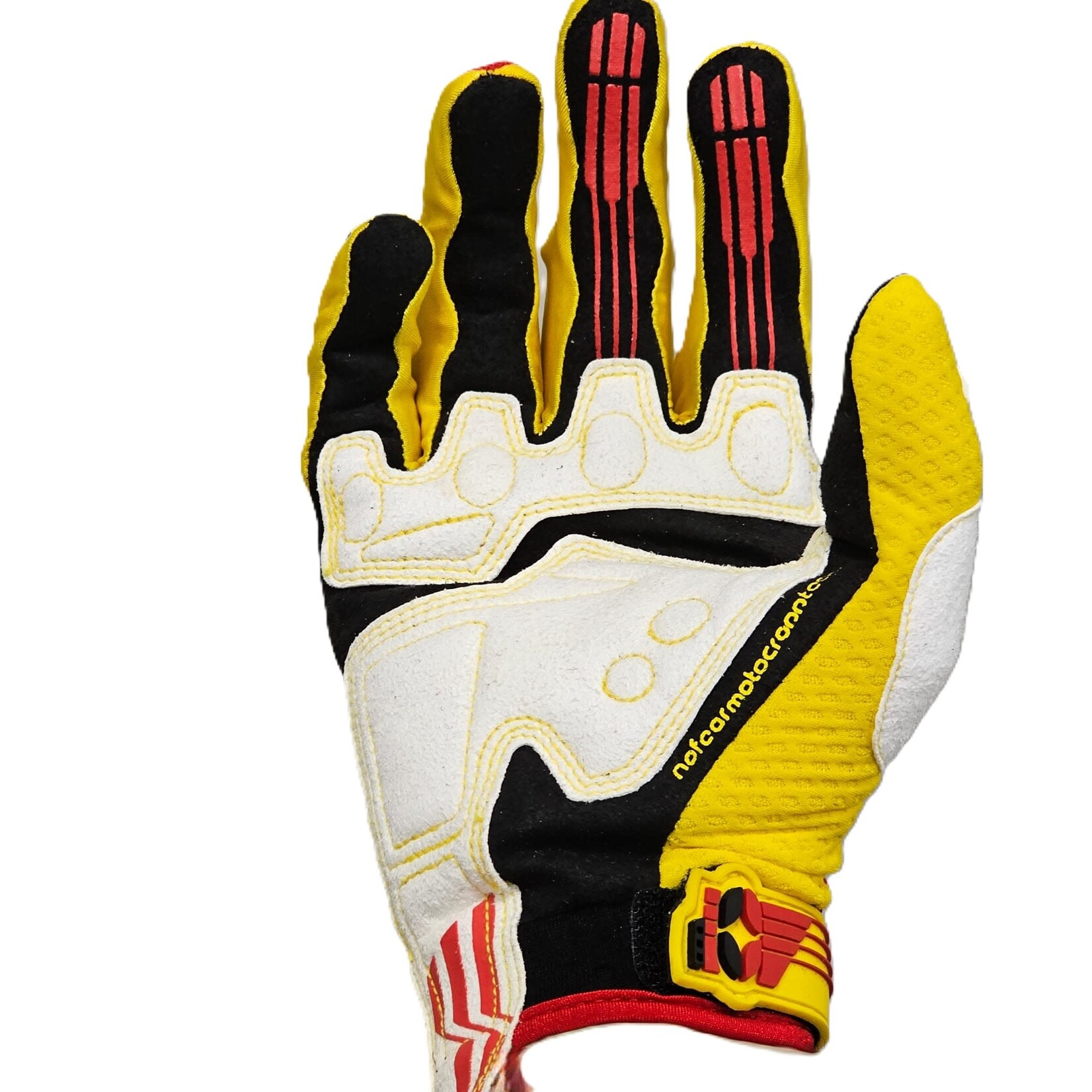 No Fear NO FEAR mx glove formula yellow/red