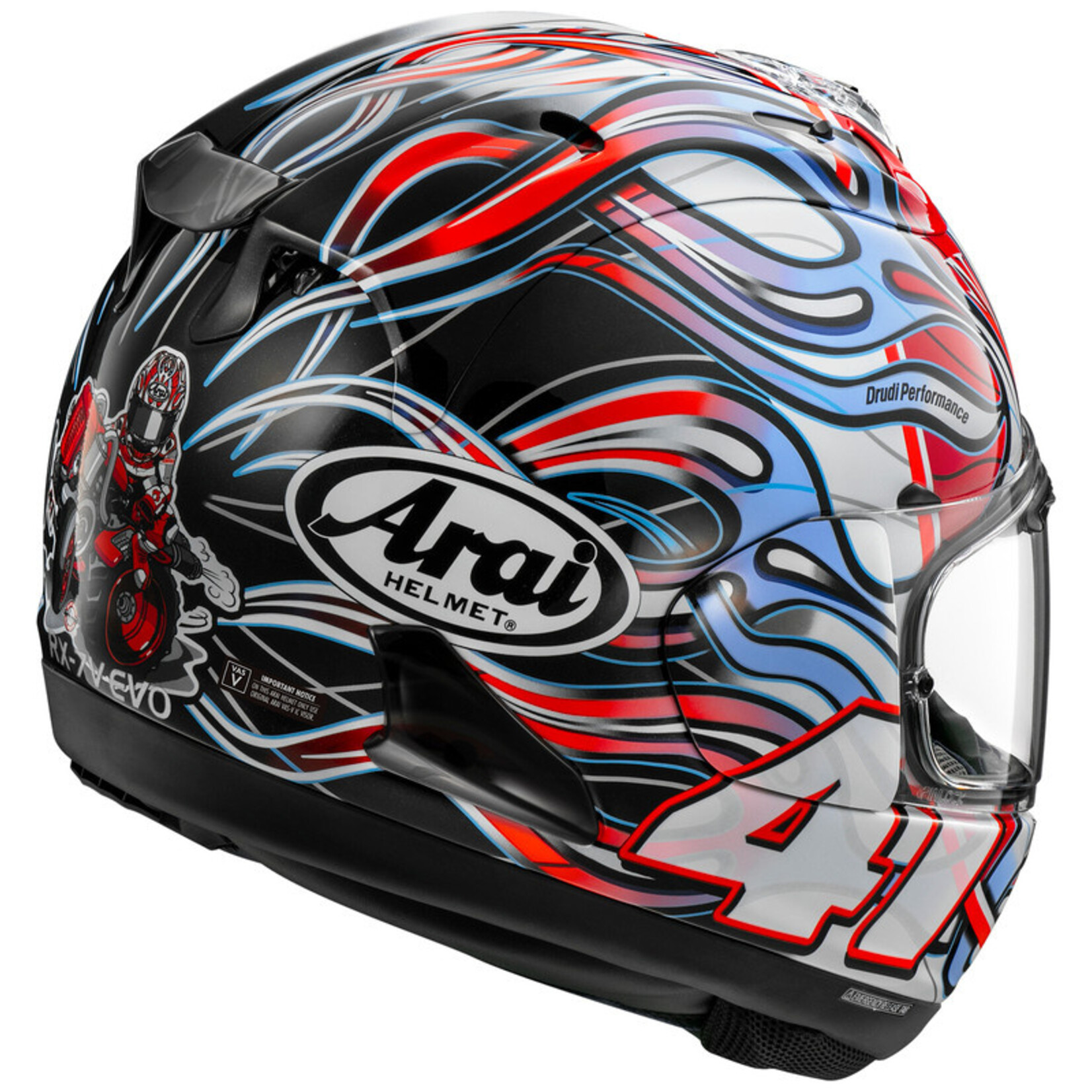 Arai Arai RX-7V evo haga wsbk multicolor