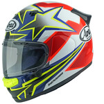 Arai Arai QUANTIC star & stripes red/blue/yellow /white