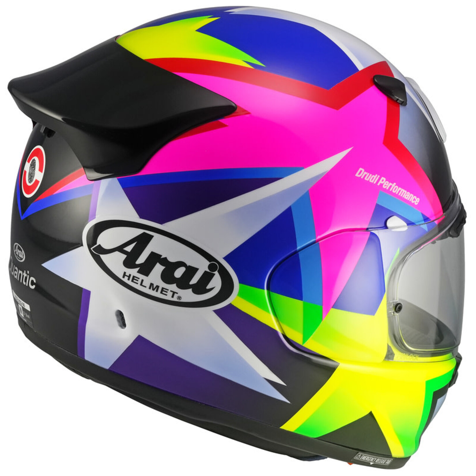 Arai Arai helmet QUANTIC star blue/pink/yellow