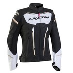 Ixon Ixon jacket textile ladies striker air black/white/gold