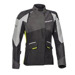 Ixon Ixon jacket textile ladies balder black/grey/fluo yellow