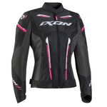 Ixon Ixon jacket textile ladies striker air wp black/anthracite/fushia