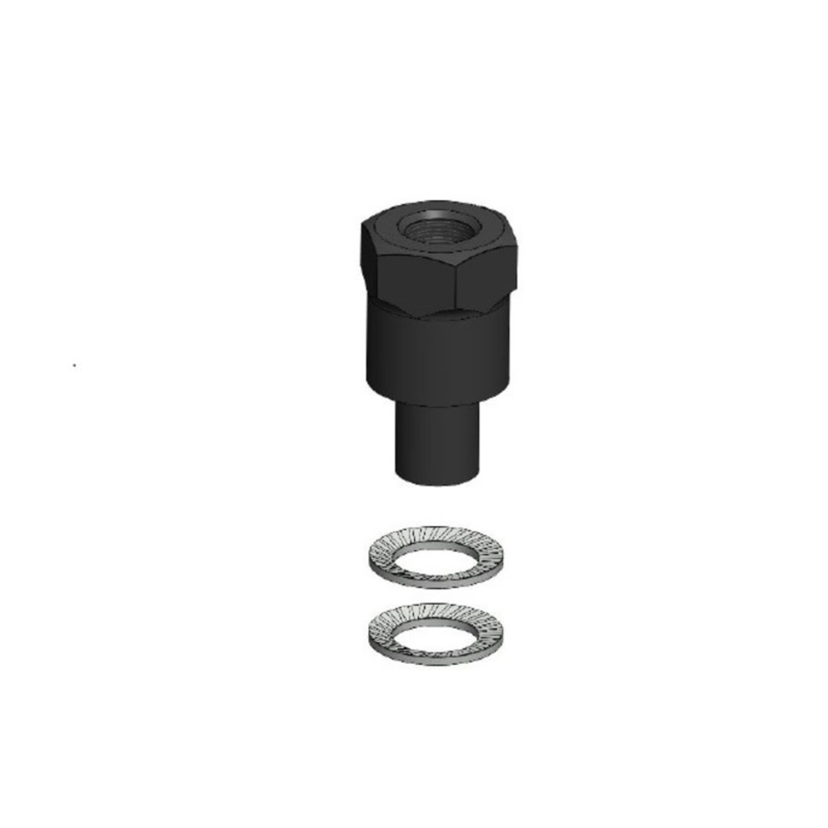 Quad-Lock QUAD LOCK Mirror Stem Mount Adapter Kit M8/M10