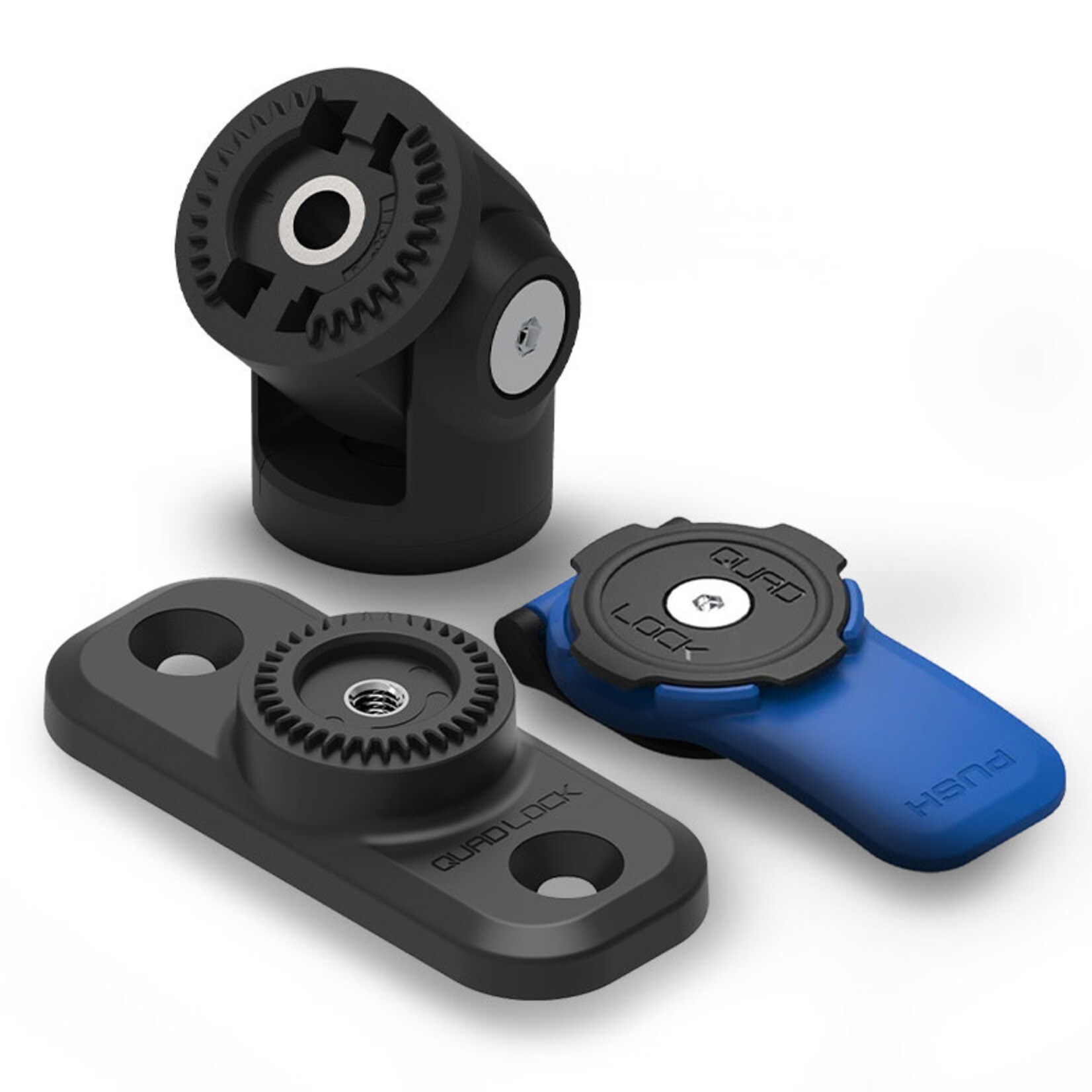 Quad-Lock QUAD LOCK 360 Scooter Mounting Kit - Base/Adaptor/Head
