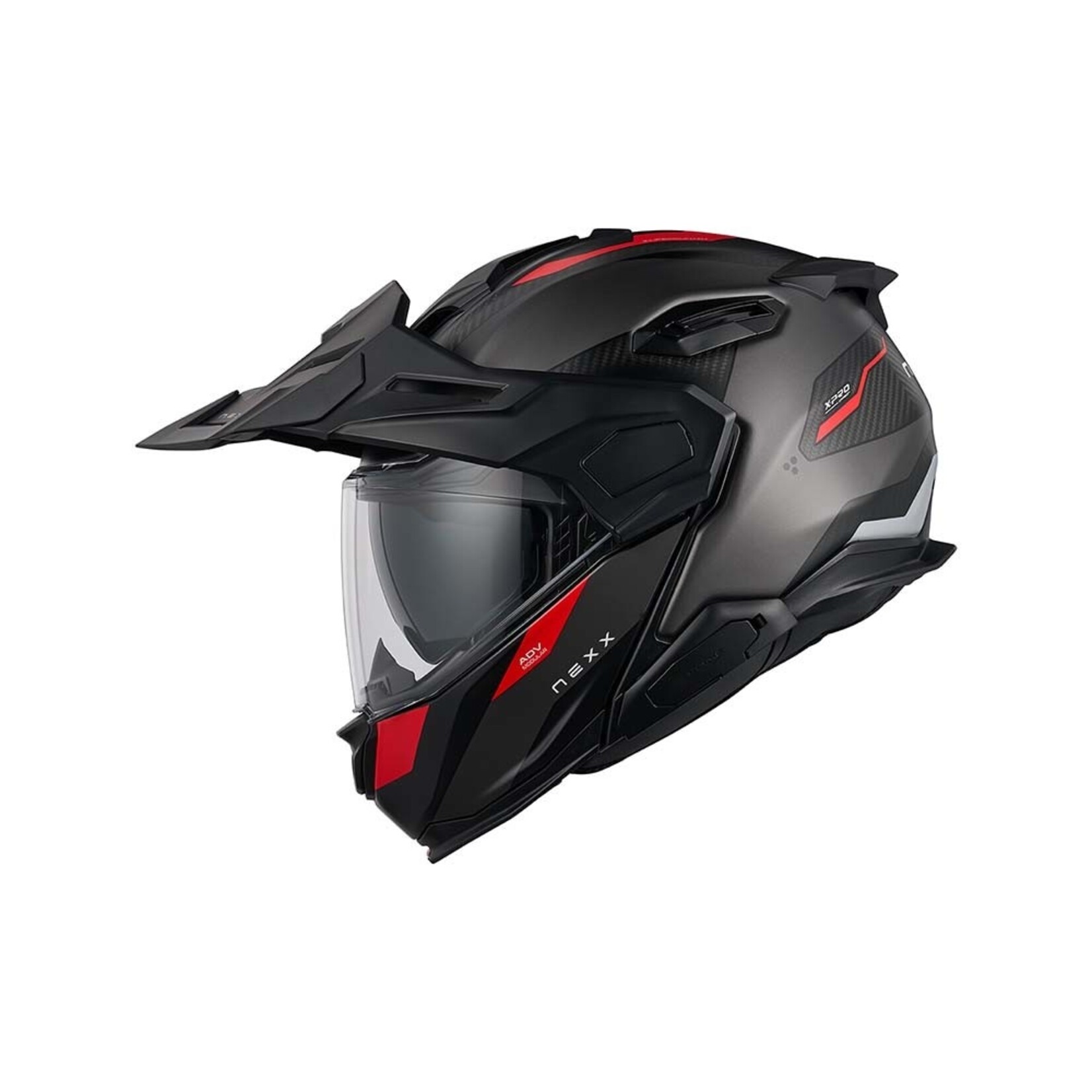 Nexx NEXX Helmet X.LIFECOUNTRY TERRA Grey.Red Matt