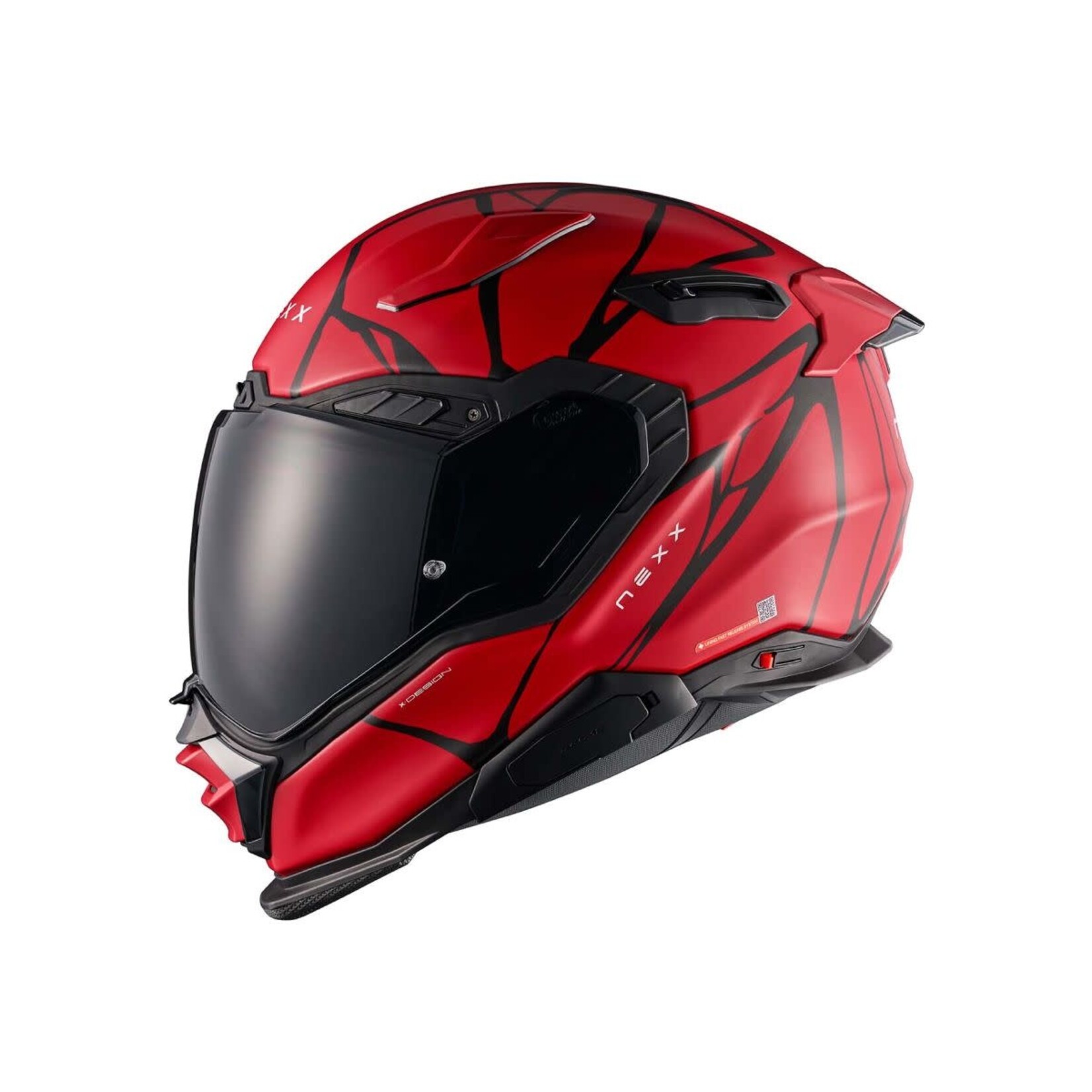 Nexx NEXX Helmet X.WST3 B-SIDE Red/black.Matt