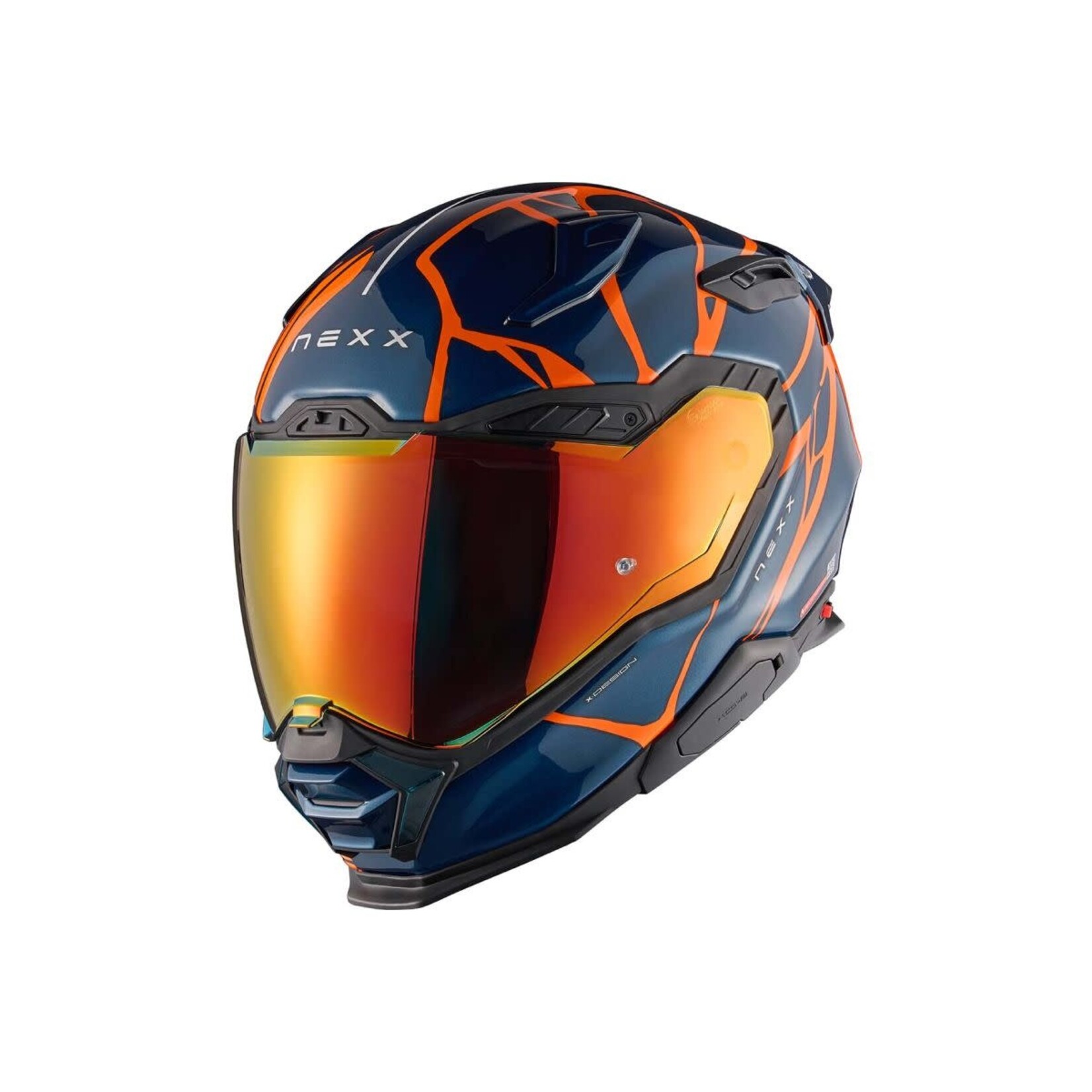 Nexx NEXX Helmet X.WST3 B-SIDE Blue.Teal/orange.gloss