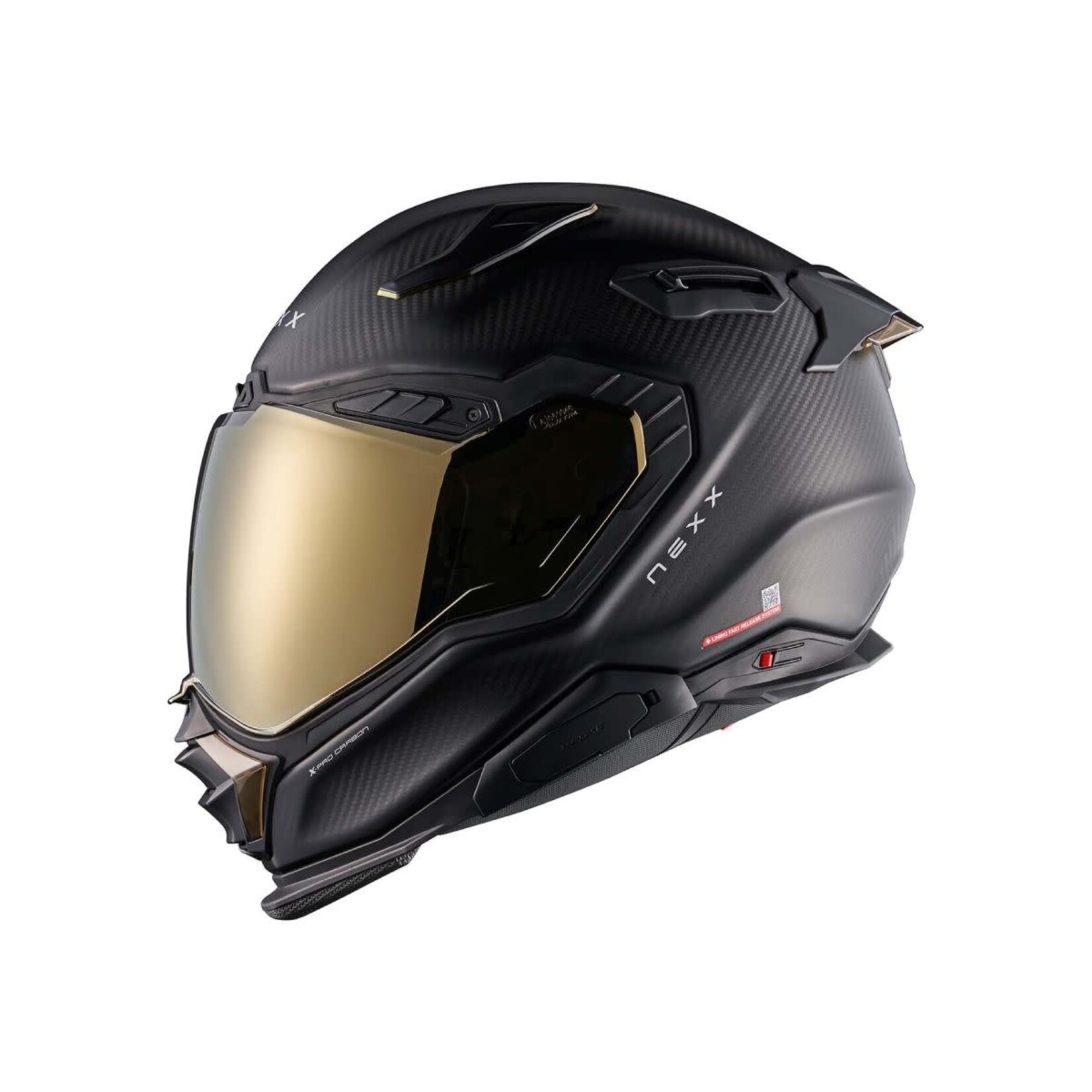 Nexx NEXX Helmet X.WST3 ZERO PRO CARBON Gold Matt