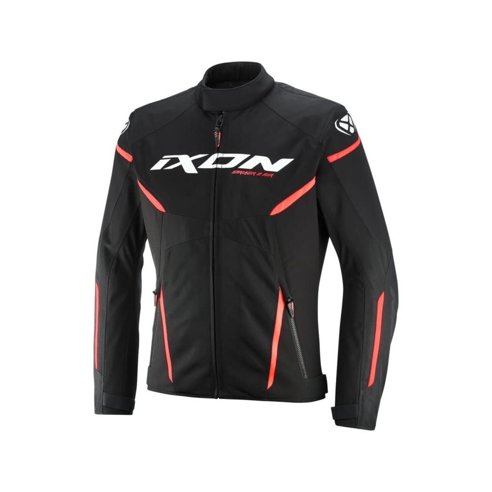 Ixon Ixon jacket textile striker 2 air wp black/white/red