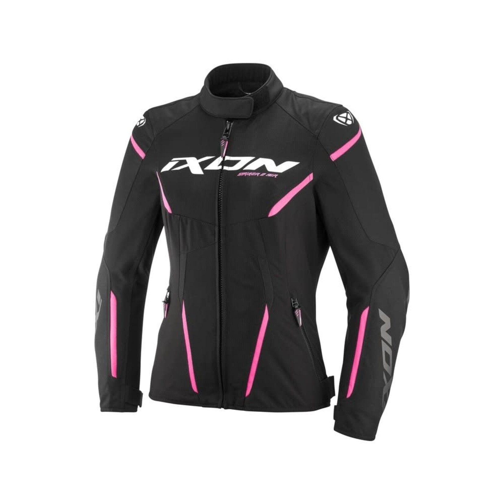 Ixon Ixon jacket textile ladies striker 2 air wp black/pink.fluo