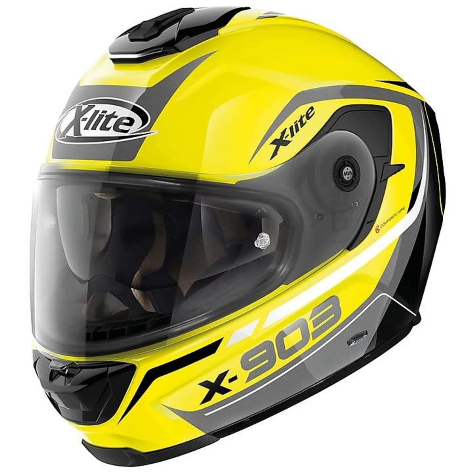 X-Lite X-Lite helmet x-903 cavalcade led (23) yellow
