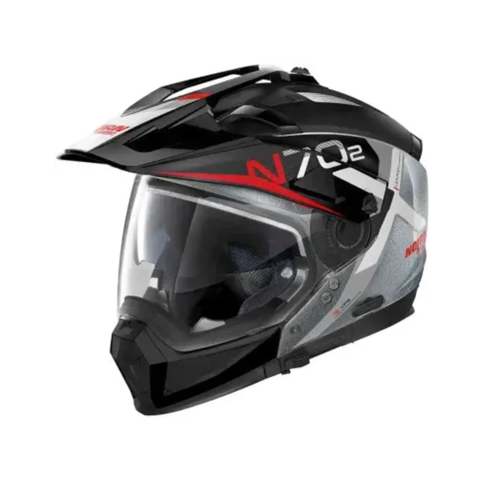Nolan Nolan N70.2 X bungee scratched chrome (40) L