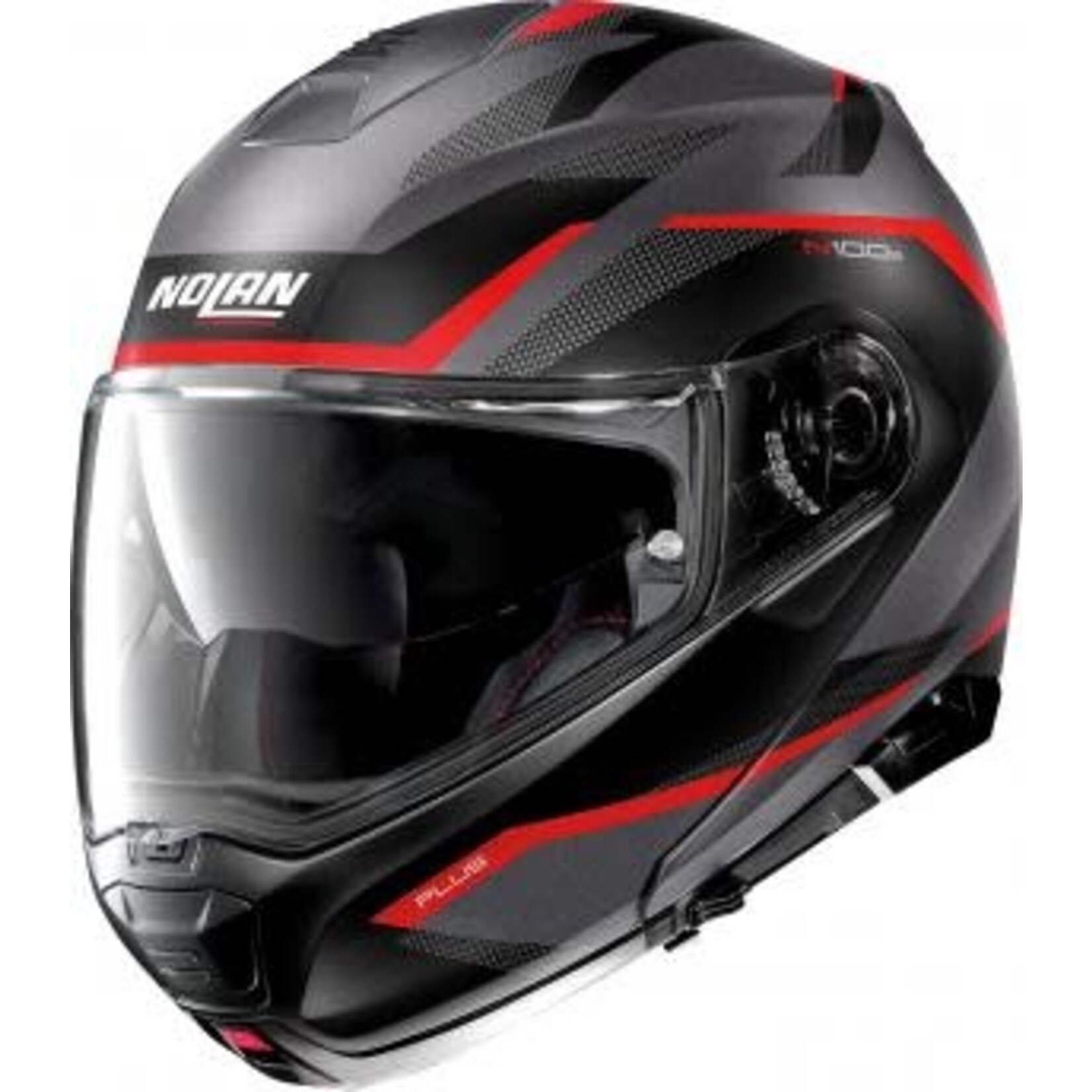Nolan Nolan N100.5 + overland flat lave grey/red (32) XL