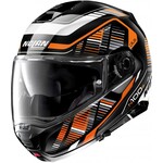 Nolan Nolan helmet N100.5 + starboard glossy.black/orange (47)