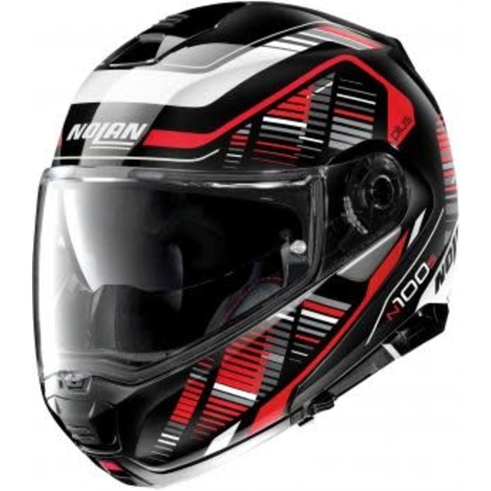 Nolan Nolan N100.5 + starboard glossy black/red (45) S