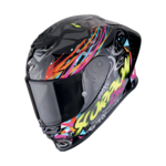Scorpion Scorpion helmet EXO-R1 EVO II AIR SAVAGE black/blue/pink