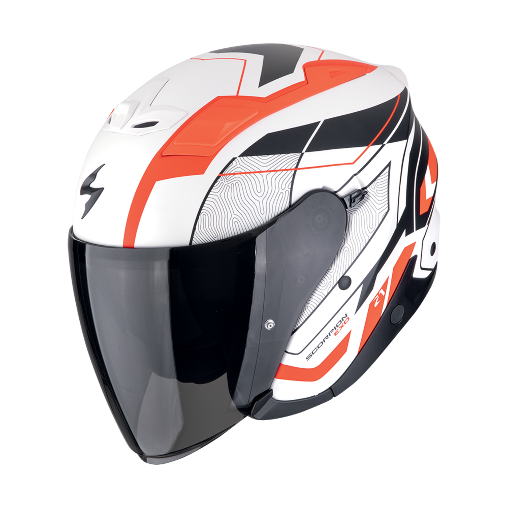 Scorpion Scorpion helmet EXO-Z1 VUE white.matt/red/black