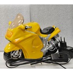Booster Booster gifts tablelamp motorbike yellow (24 cm)