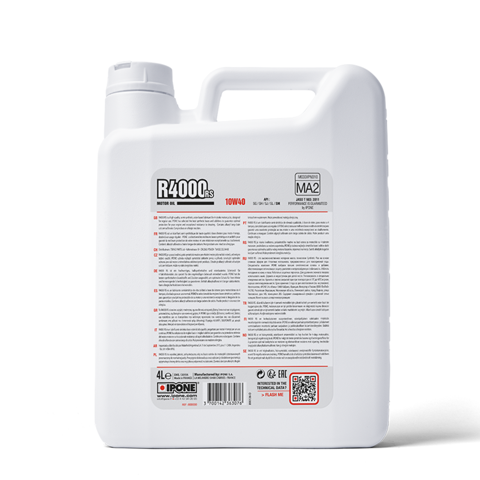 IPONE IPONE R4000 RS 10W40 - 4L