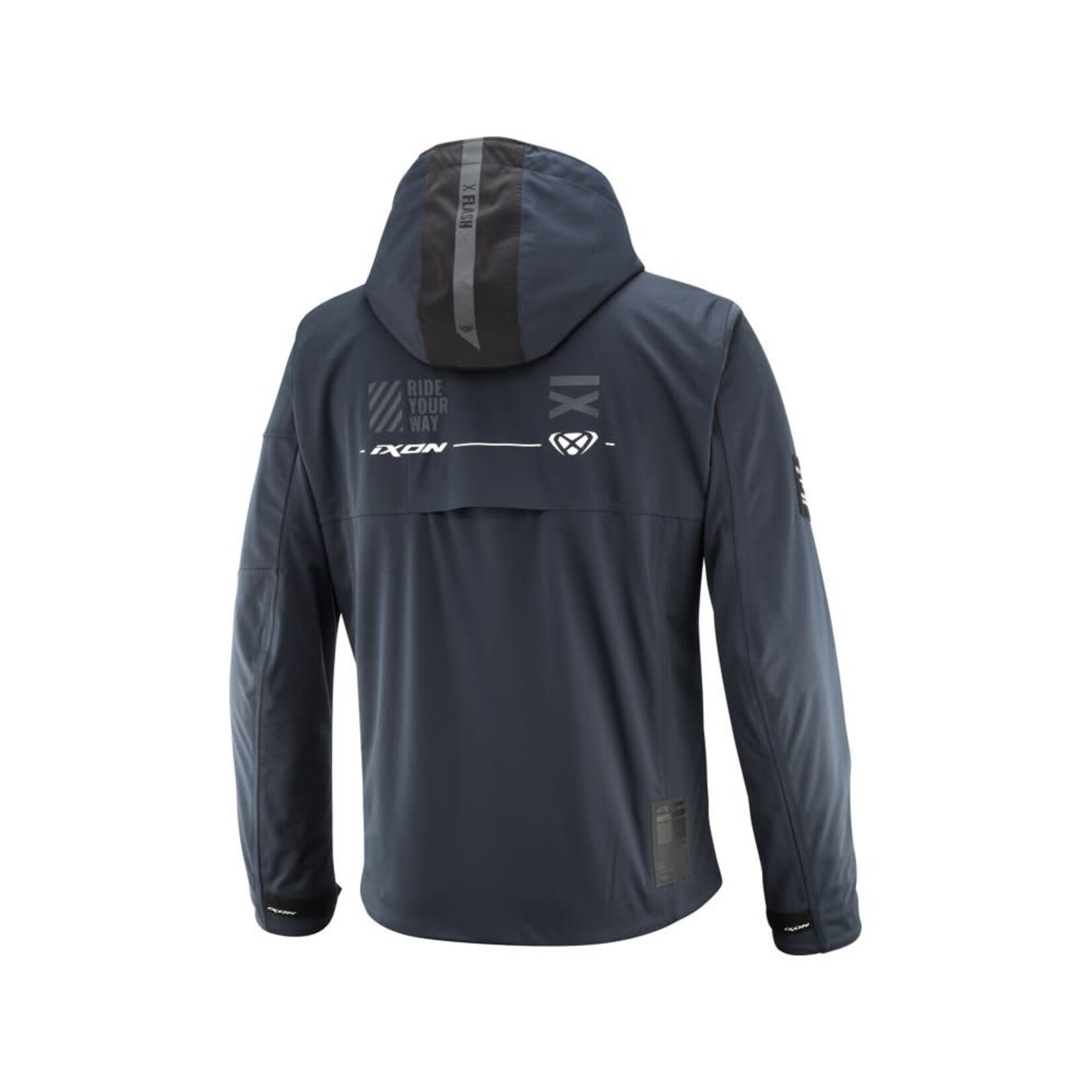 Ixon Ixon jacket textile m-quarter navy/black