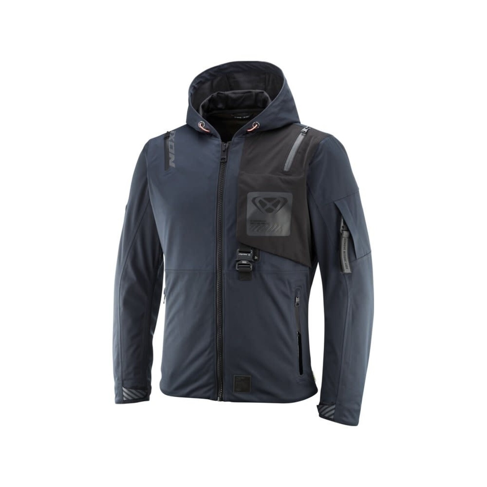 Ixon Ixon jacket textile m-quarter navy/black