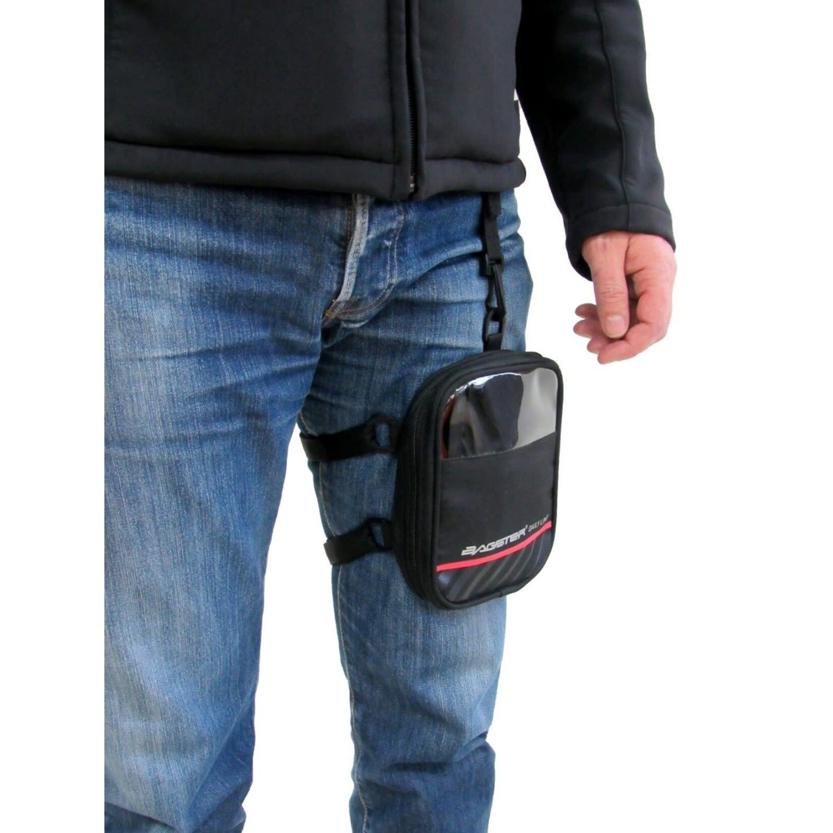 Bagster Bagster leg/chest bag d-line grip black