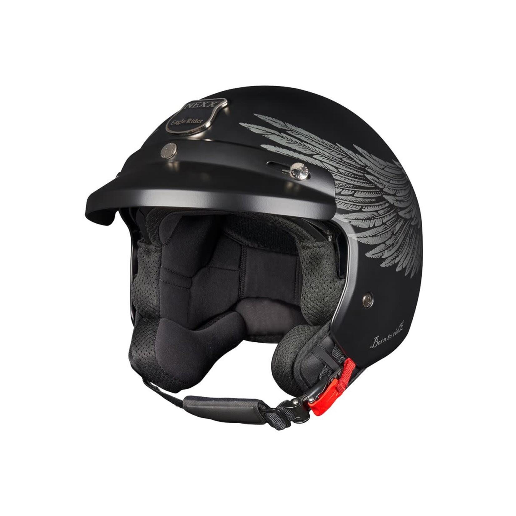 Nexx NEXX Helmet Y.10 Eagle Rider Black.matt/Grey