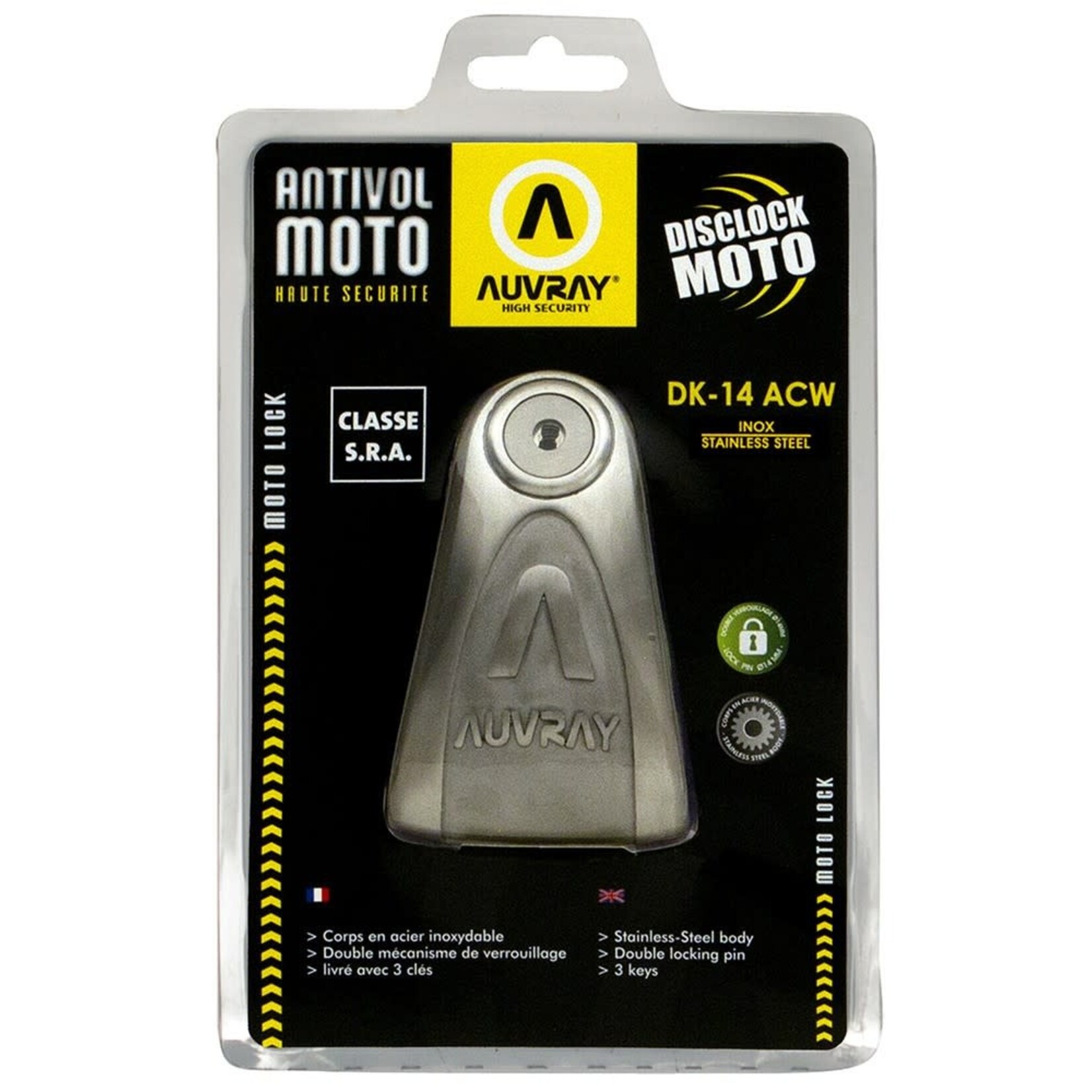 Auvray Auvray disc lock dk-14 SRA dia 14mm