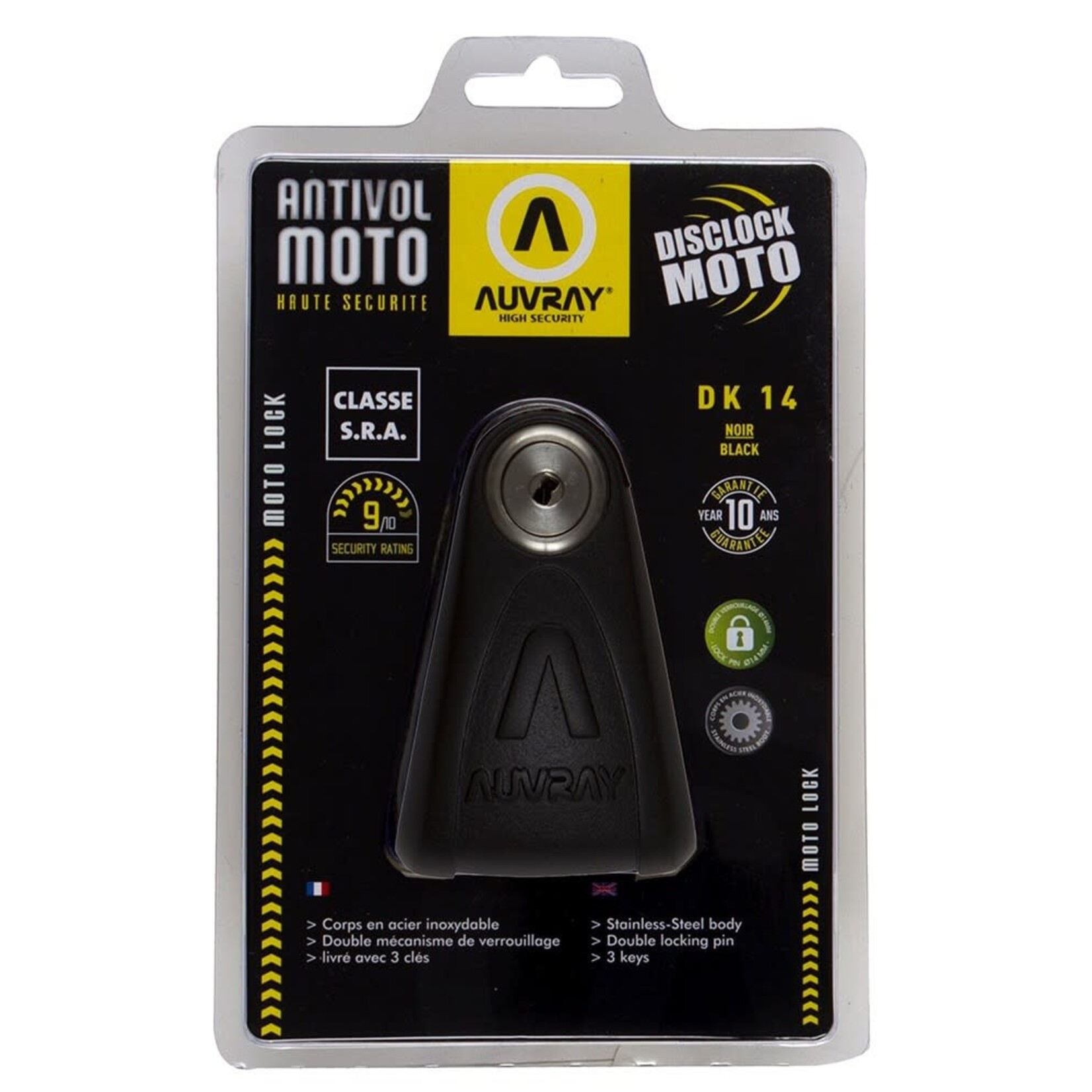 Auvray Auvray disc lock dk-14 SRA dia 14mm
