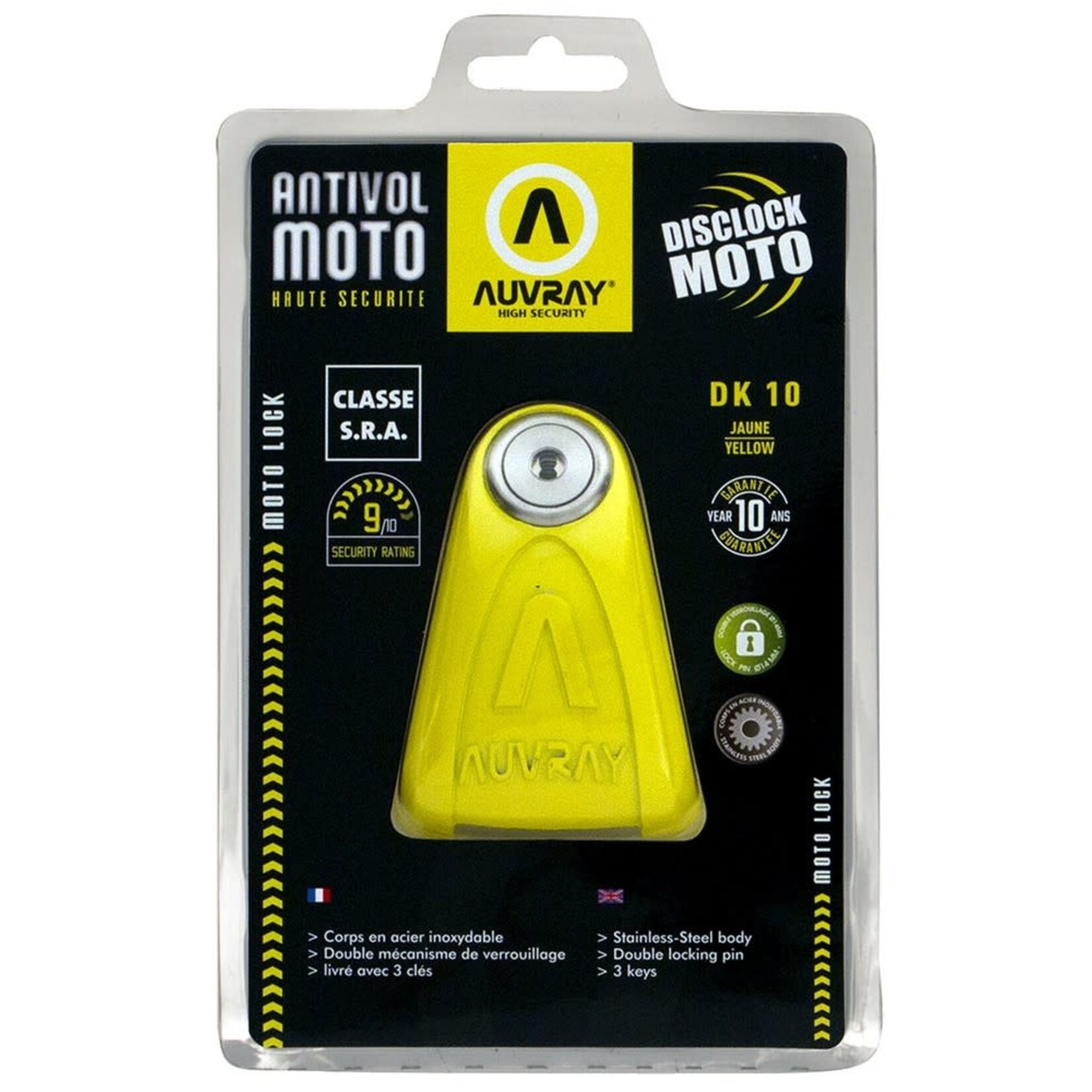 Auvray Auvray disc lock dk-10 SRA dia 10mm