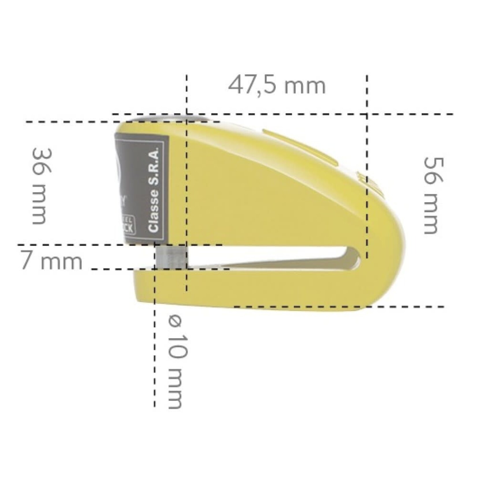 Auvray Auvray disc lock dk-10 SRA dia 10mm