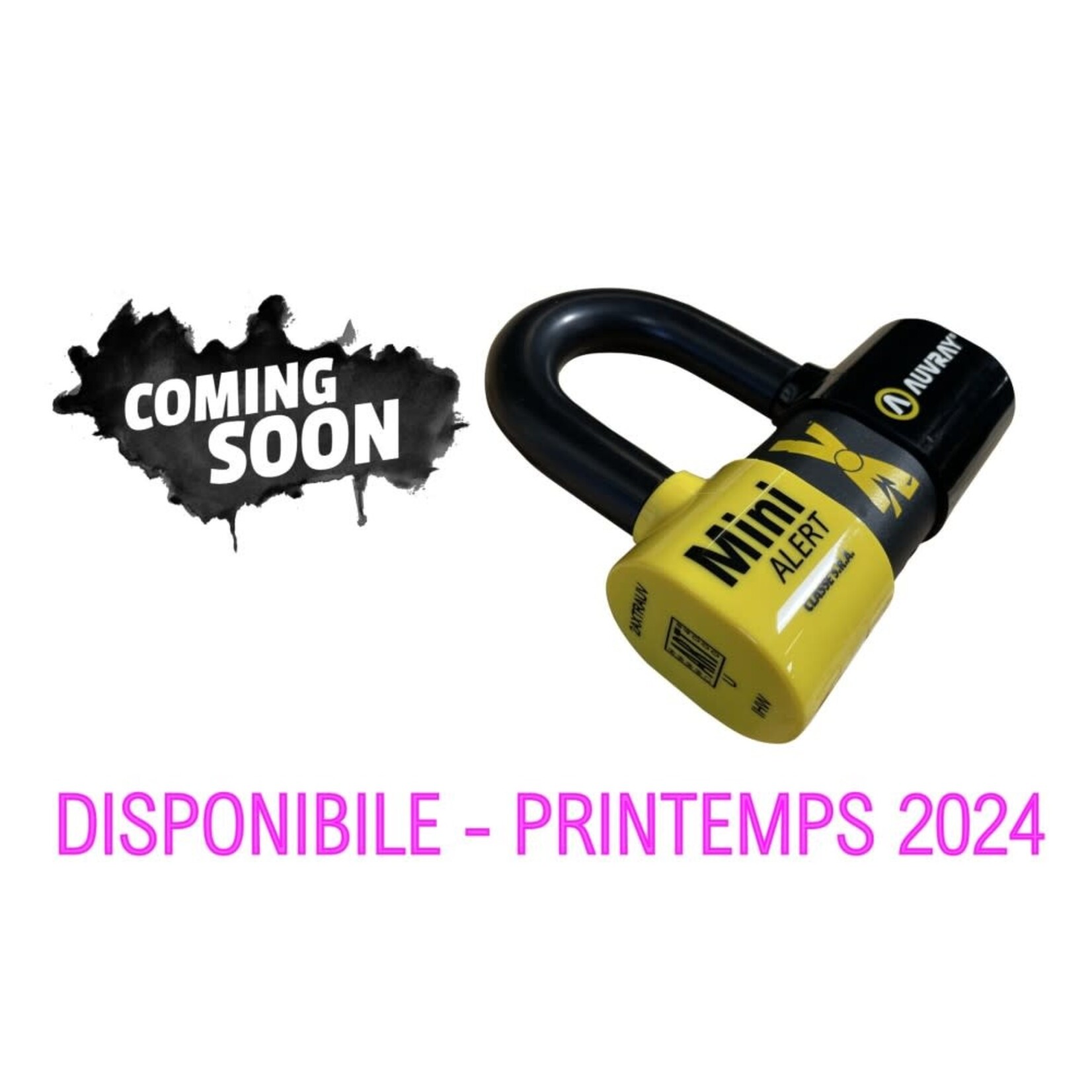 Auvray Auvray disc lock alarm xtrem mini alert SRA dia 16mm lock reminder