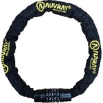 Auvray Auvray chain c-code 5 digit number lock dia 8 mm 120 cm