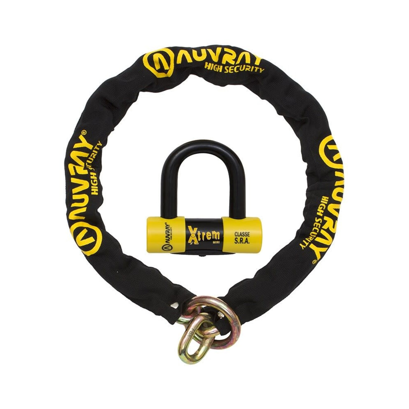 Auvray Auvray chain loop xtrem dia 13,5 mm SRA / disc lock xtrem mini dia 16 mm