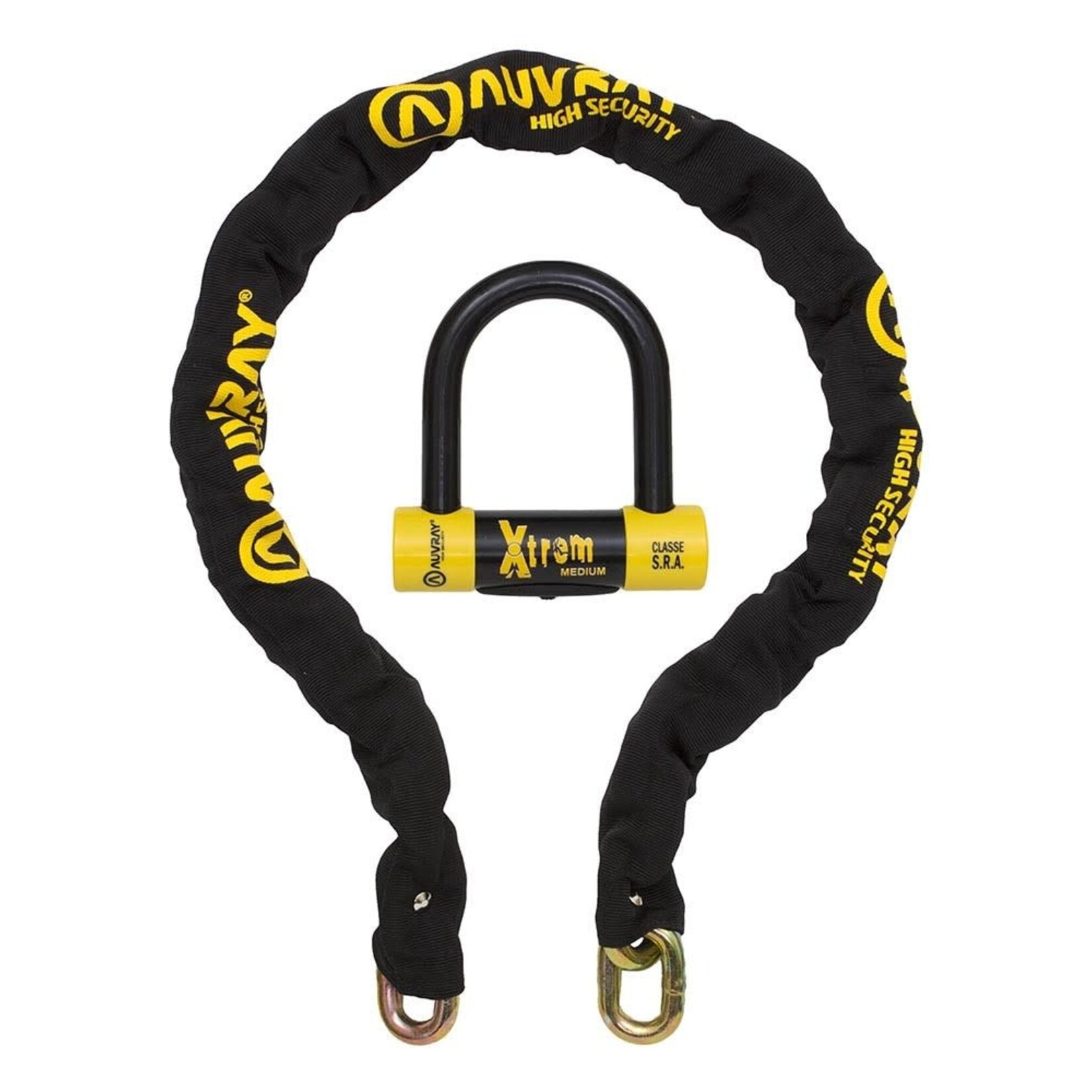 Auvray Auvray chain xtrem medium dia 13,5 mm SRA / disc lock xtrem medium dia 16 mm