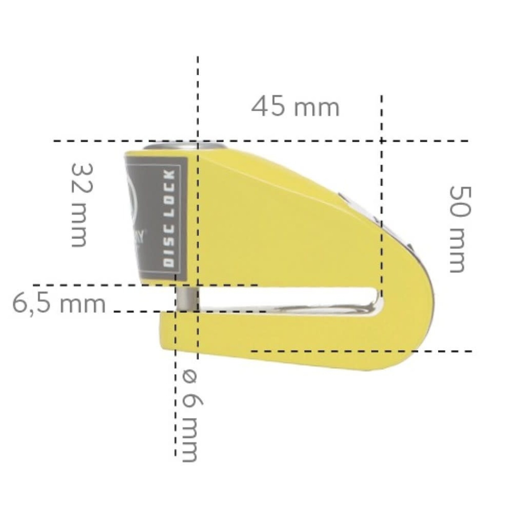 Auvray Auvray disc lock alarm b-lock 06 dia 6mm